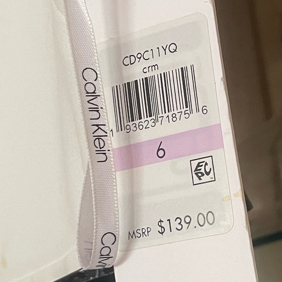 NWT Calvin Klein jumpsuit. Never worn, BUT IS COVERED IN STAINS - Picture 8 of 8